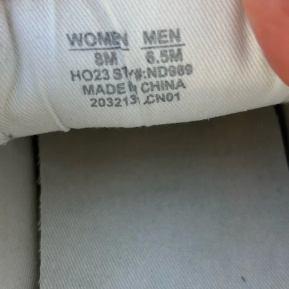 Madewell Sidewalk Sneakers Pale Parchment Cream Leather Minimalist Modern ND989 - Picture 10 of 10